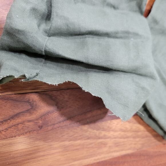 Cynthia Rowley 100% Linen Bomer Jacket Zip Front Size Small - Picture 11 of 11